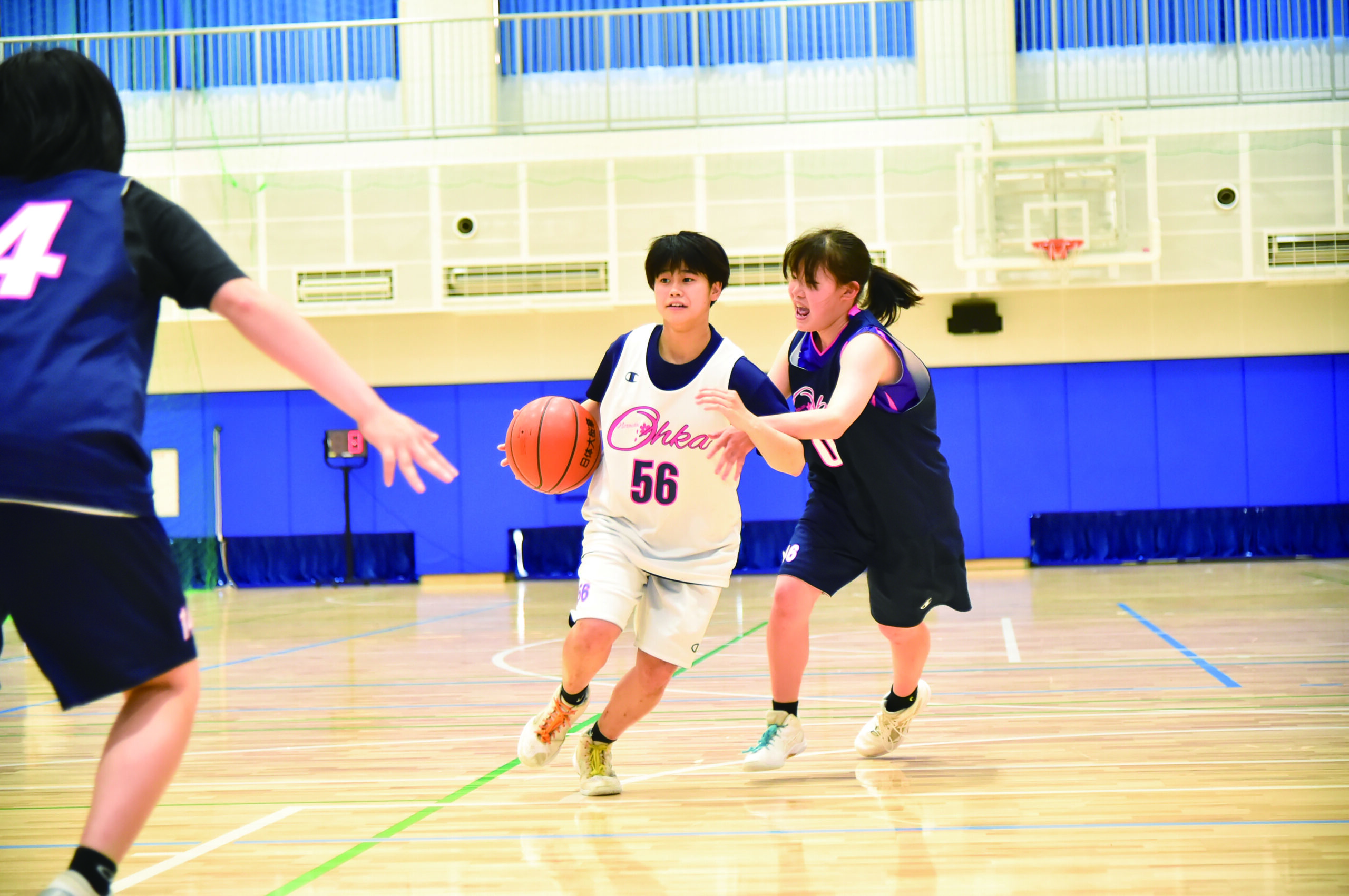 日体大 バスケットボール部 【グリズリー】スウェットハーフパンツ