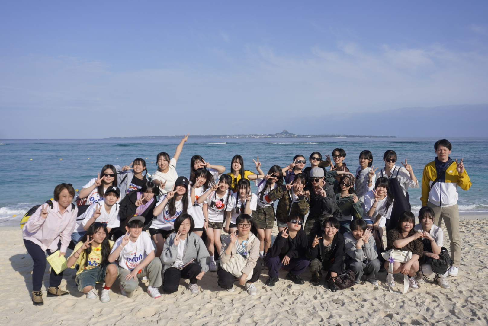 総合スポーツコース 修学旅行 沖縄4日目 - 日本体育大学桜華中学校